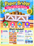 Paper Bridge Cut & Build Activity